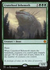 Craterhoof Behemoth - Green
