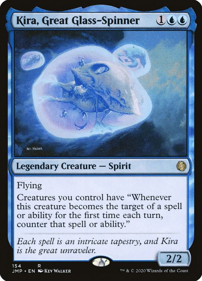 Kira, Great Glass Spinner - Blue