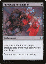Phyrexian Reclamation - Black - Staple