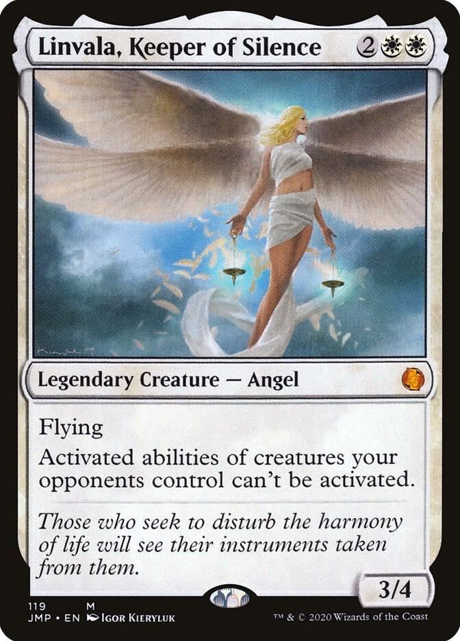 Linvala, Keeper of Silence - White
