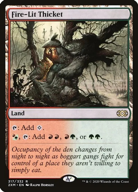 Fire-Lit Thicket - Land
