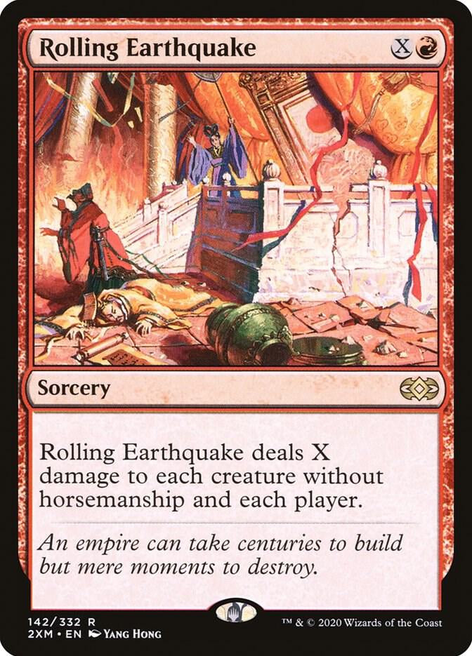 Rolling Earthquake - Red