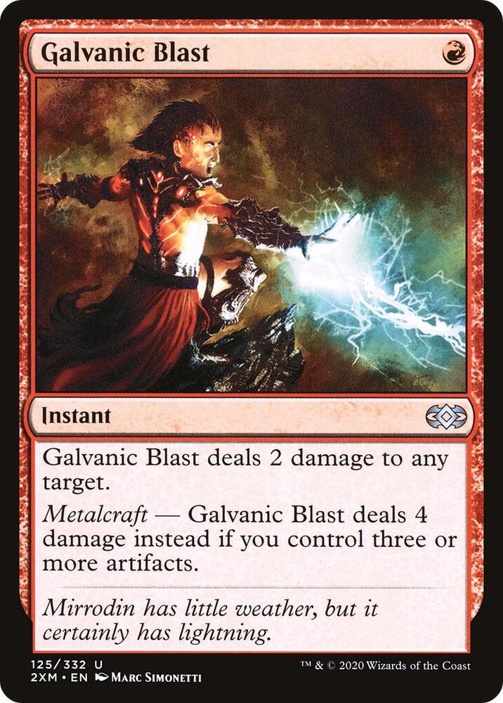 Galvanic Blast - Red - Staple