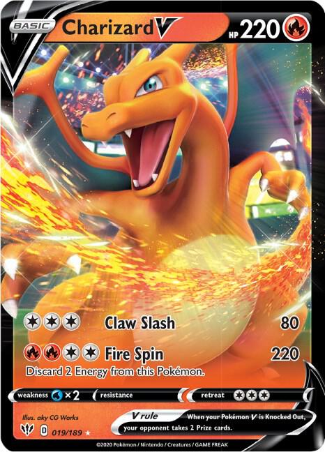Charizard V - Fire