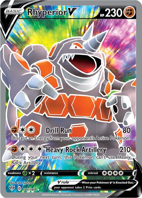 Rhyperior V - Fighting