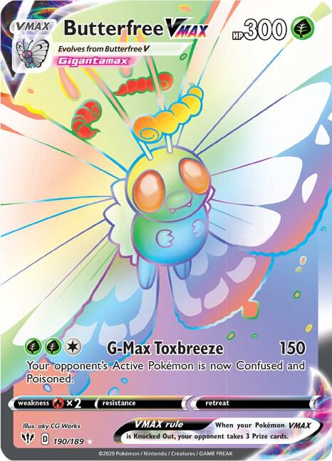 Butterfree VMAX - Grass