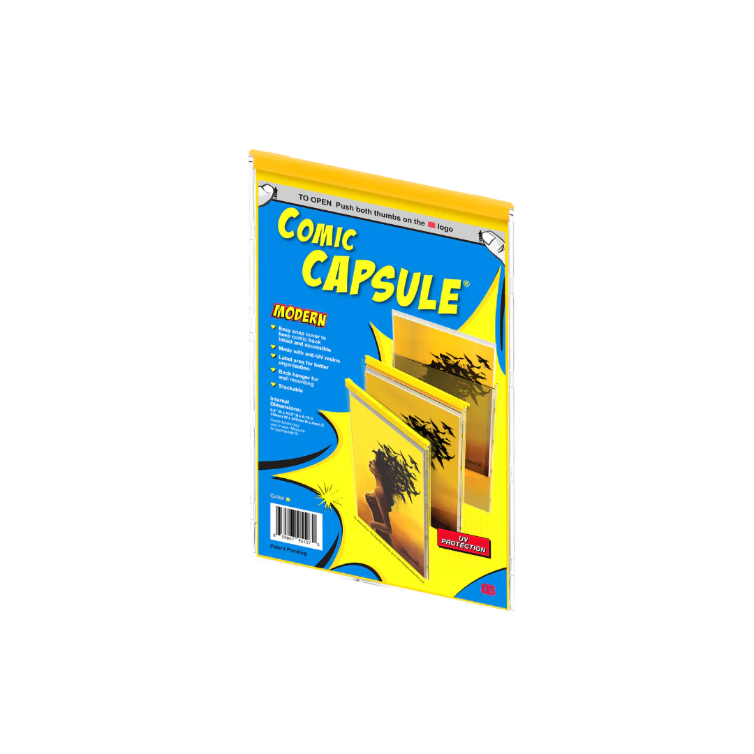 Comic Capsule -  Modern Yellow