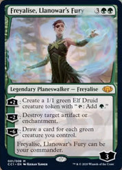 Freyalise, Llanowar's Fury - Green
