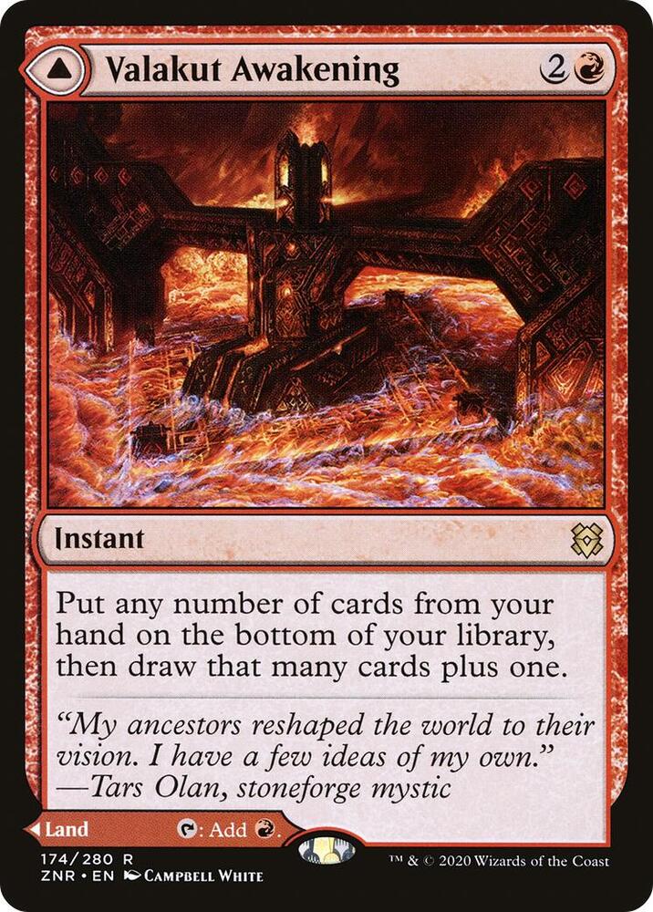 Valakut Awakening // Valakut Stoneforge - Red