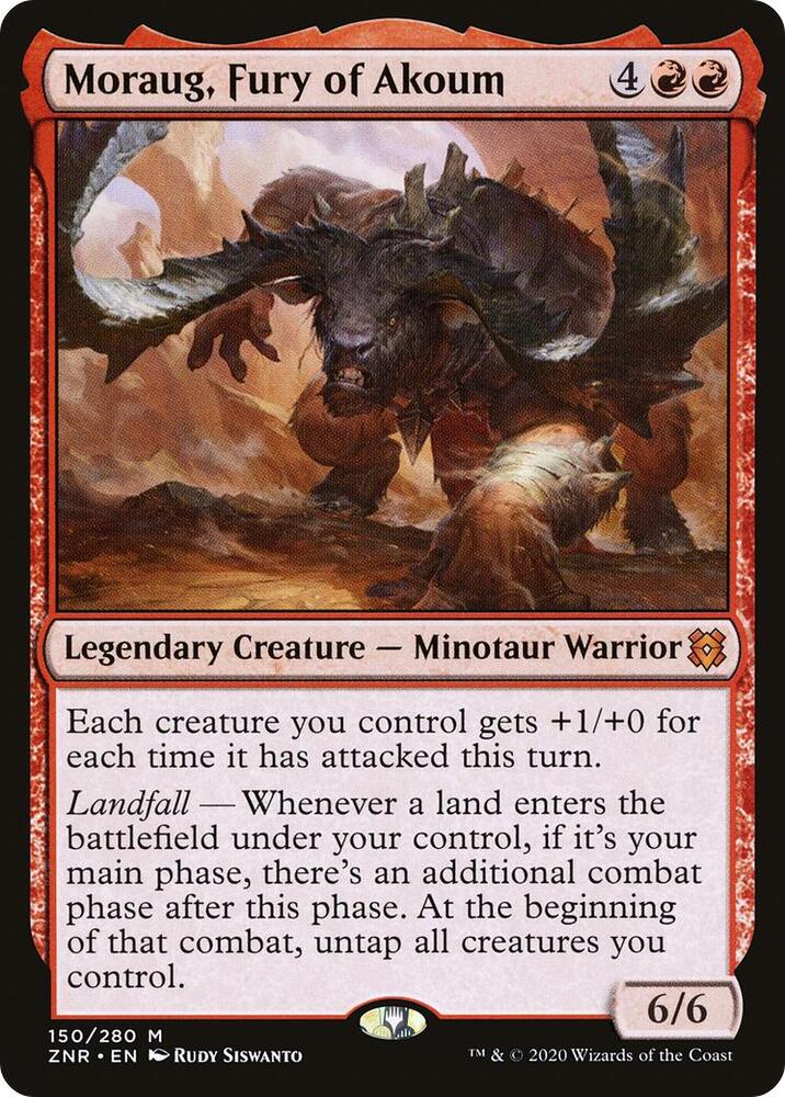 Moraug, Fury of Akoum - Red