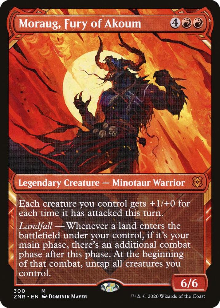 Moraug, Fury of Akoum - Red