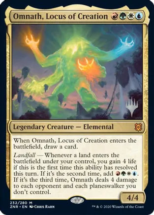 Omnath, Locus of Creation - Red/Green/White/Blue