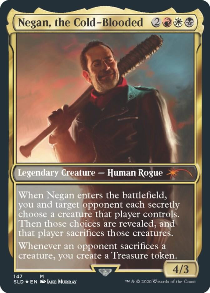 Negan, the Cold-Blooded - Red/White/Black