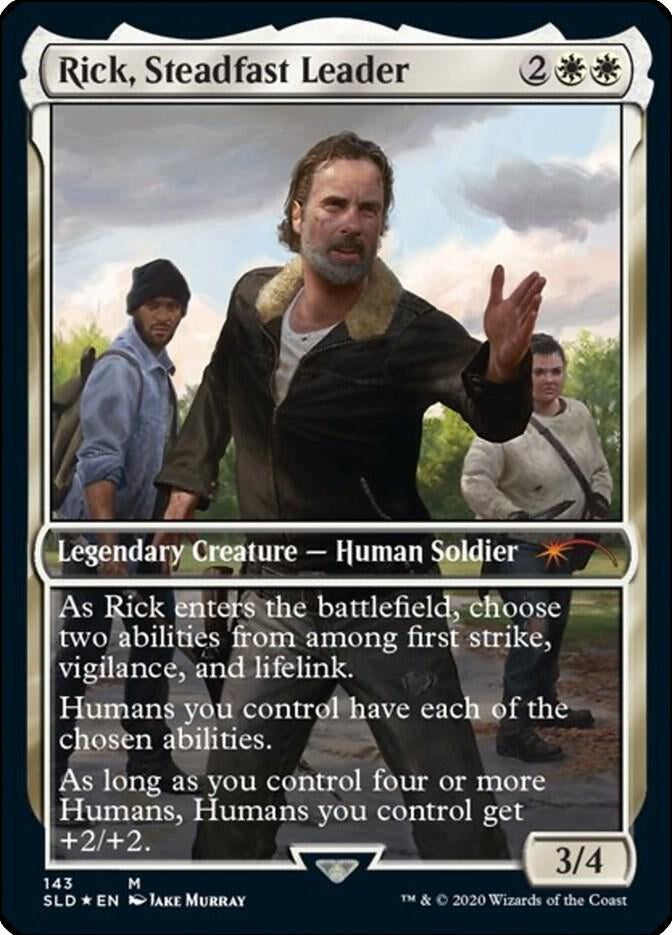 Rick, Steadfast Leader - White
