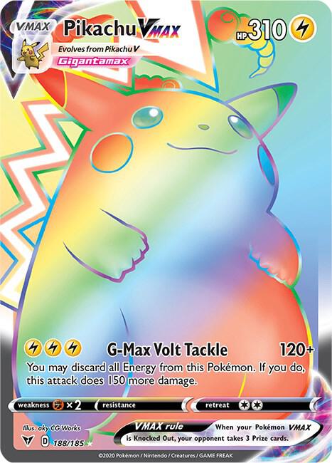 Pikachu VMAX - Lightning