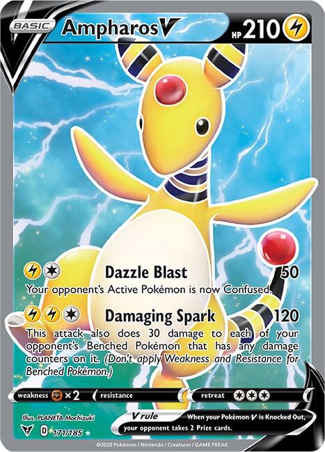 Ampharos V - Lightning