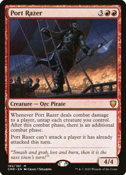 Port Razer - Creature - Orc Pirate - Red