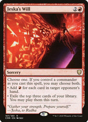 Jeska's Will - Red