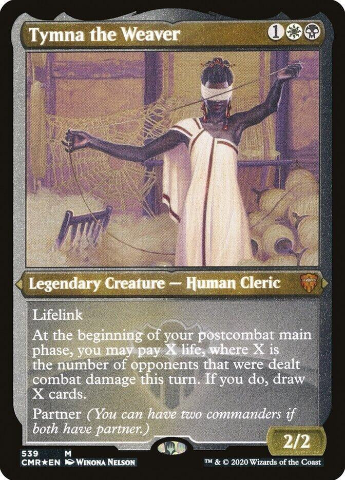 Tymna the Weaver - White/Black
