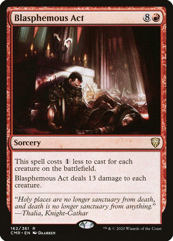 Blasphemous Act - sorcery - Red - Staple