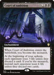 Court of Ambition - Black