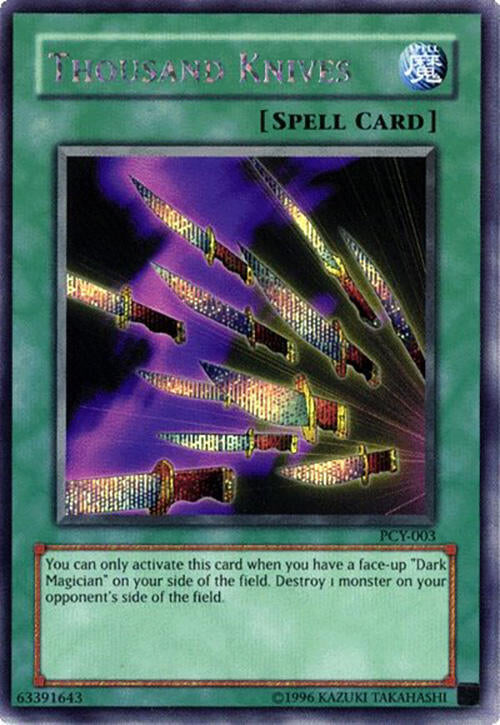 Thousand Knives - Yugioh - Spell Card