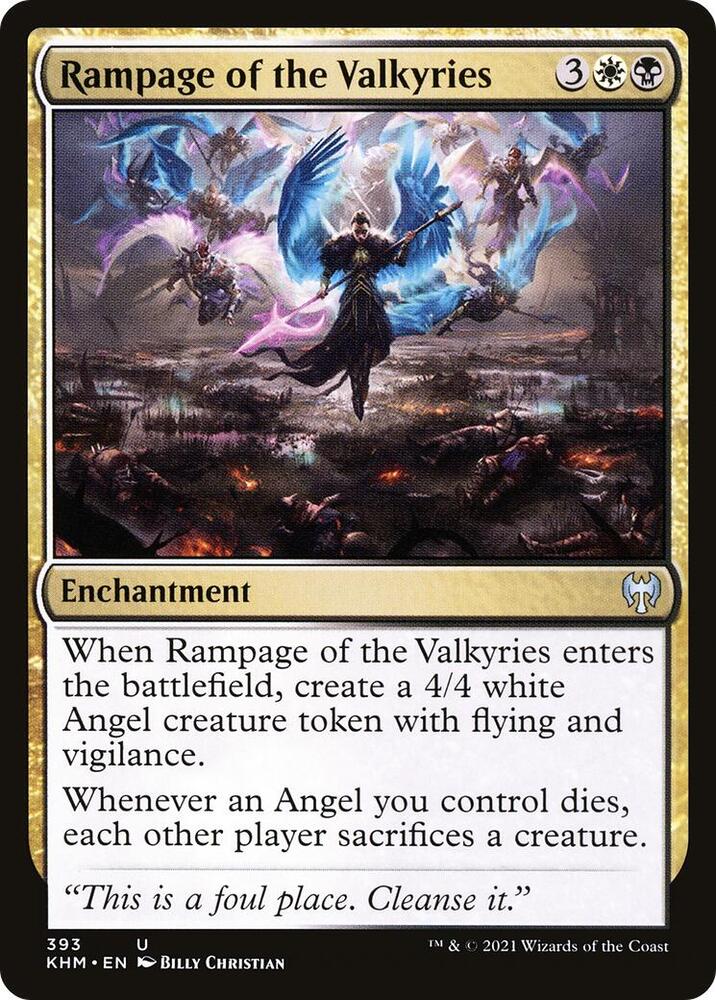 Rampage of the Valkyries - White/Black