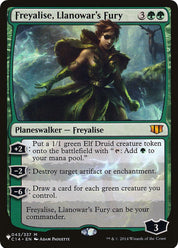 Freyalise, Llanowar's Fury - Green