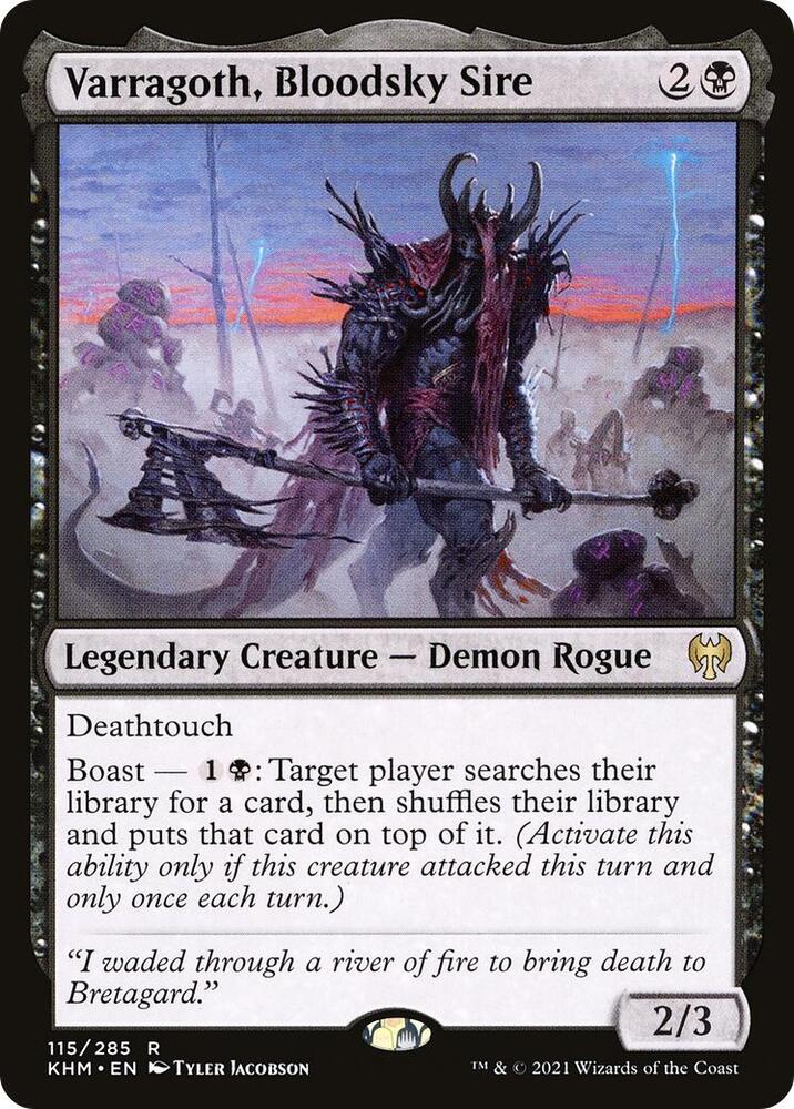 Varragoth, Bloodsky Sire - Black