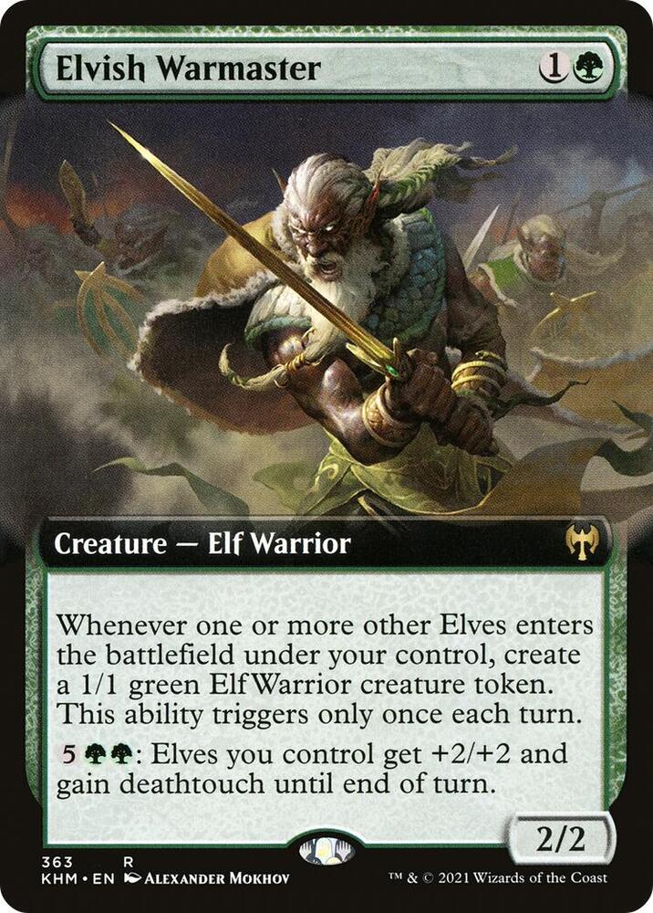 Elvish Warmaster - Green