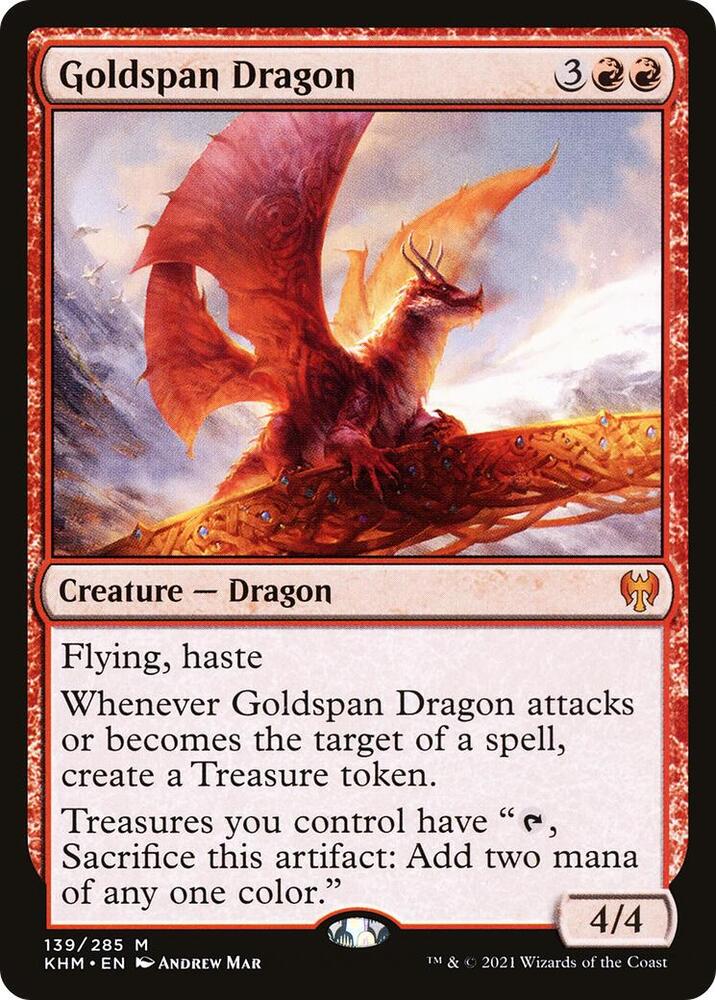 Goldspan Dragon - Red