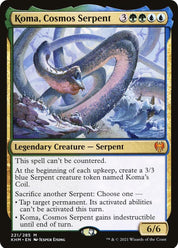 Koma, Cosmos Serpent - Green/Blue