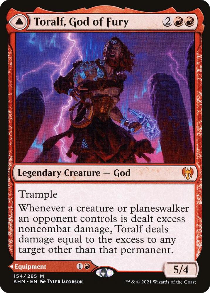 Toralf, God of Fury / Toralf's Hammer - Red