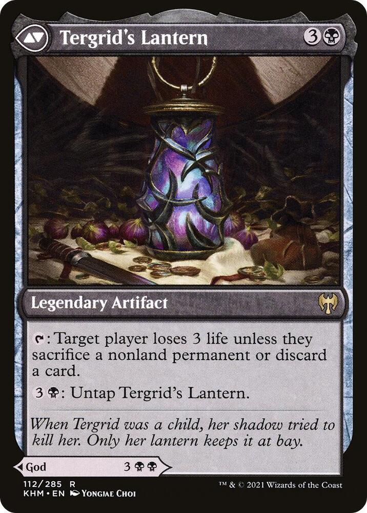 Tergrid, God of Fright / Terfrid's Lantern - Black