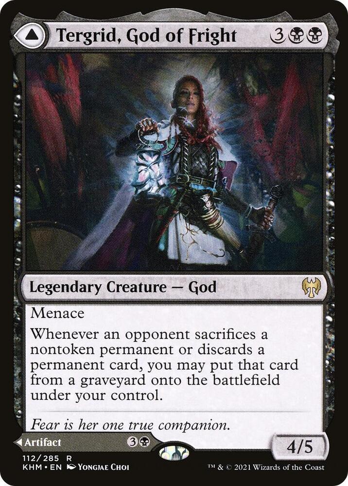 Tergrid, God of Fright / Terfrid's Lantern - Black