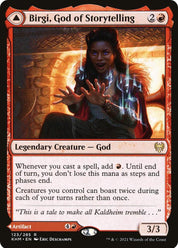 Birgi, God of Storytelling / Harnfel, Horn of Bounty - Red