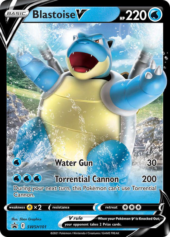 Blastoise V - Water