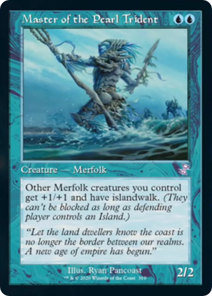 Master of the Pearl Trident - Blue