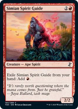 Simian Spirit Guide - Red