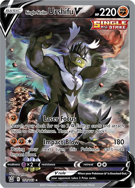 Single Strike Urshifu V - Fighting