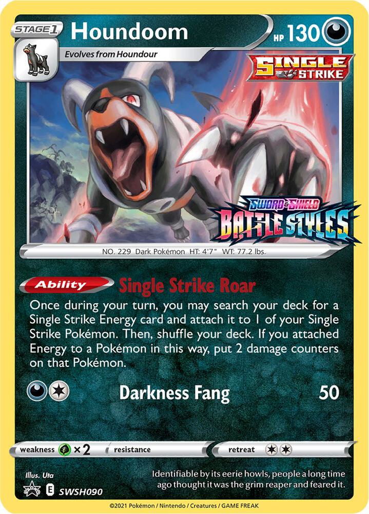 golden houndoom pokemon card Houndoom