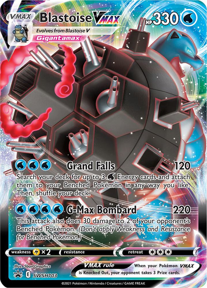 Blastoise VMAX - Water