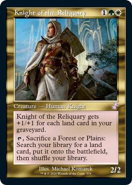 Knight of the Reliquary - Green/White