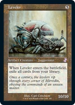 Leveler - Artifact Creature