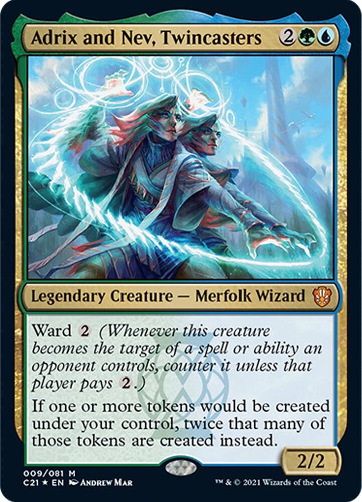 Adrix and Nev, Twincasters - Green/Blue
