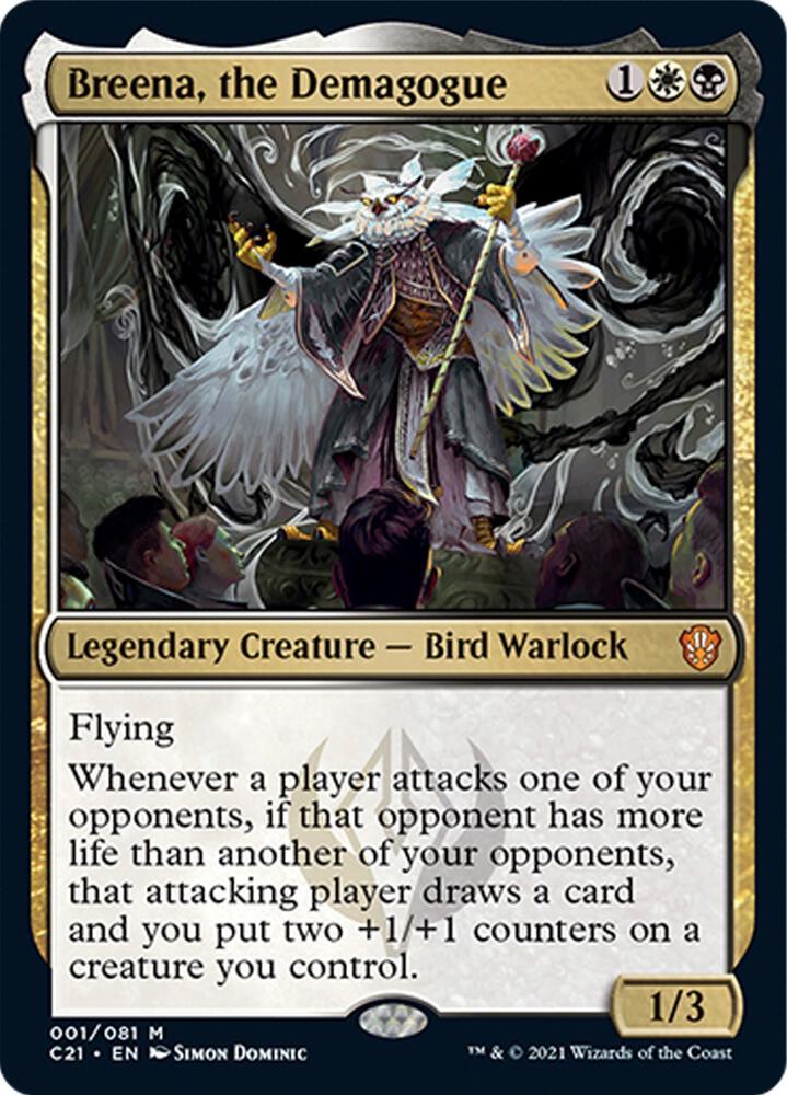 Breena, the Demagogue - White/Black