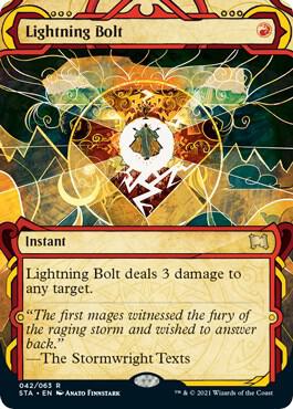 Lightning Bolt - Red