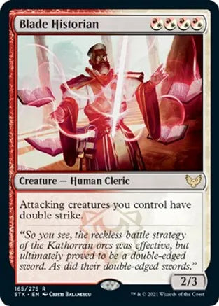 Blade Historian - Red/White