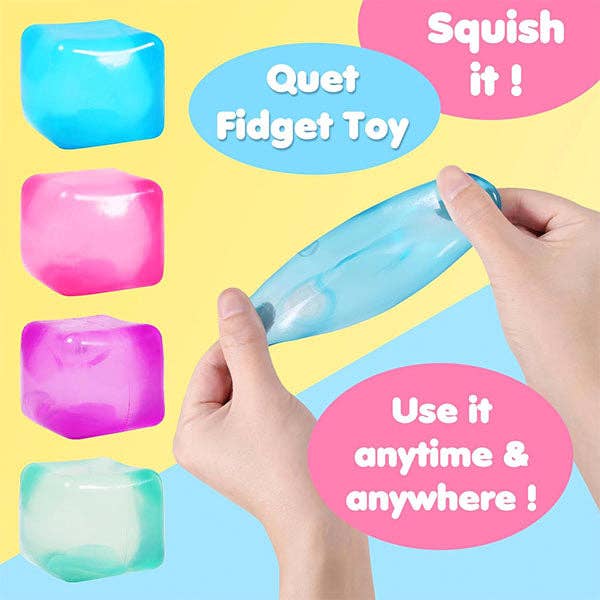 SugarSqueez Cube Squishy Fidget Sugar Stress Ball