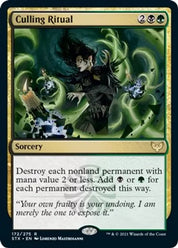 Culling Ritual - Black/Green